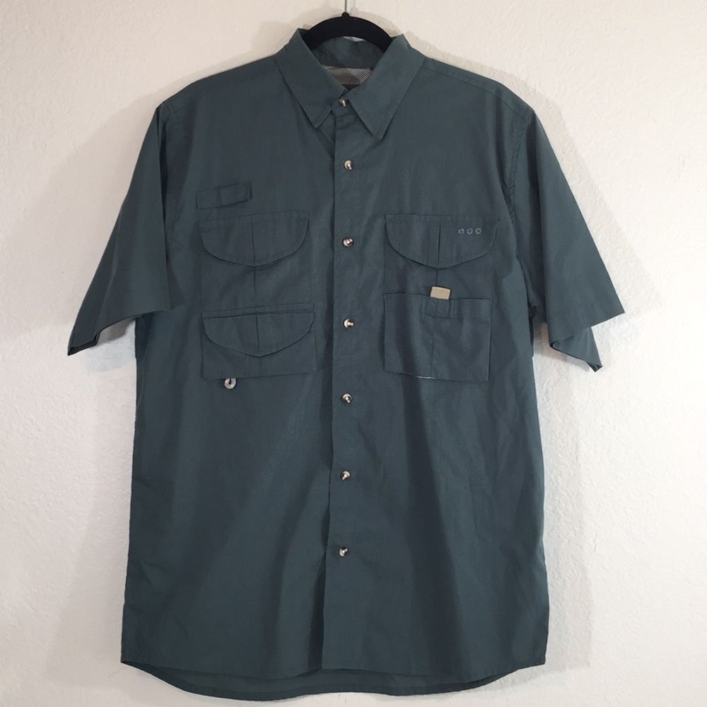 BIG SKY OUTFITTERS Men’s Button Up Fishing Shirt